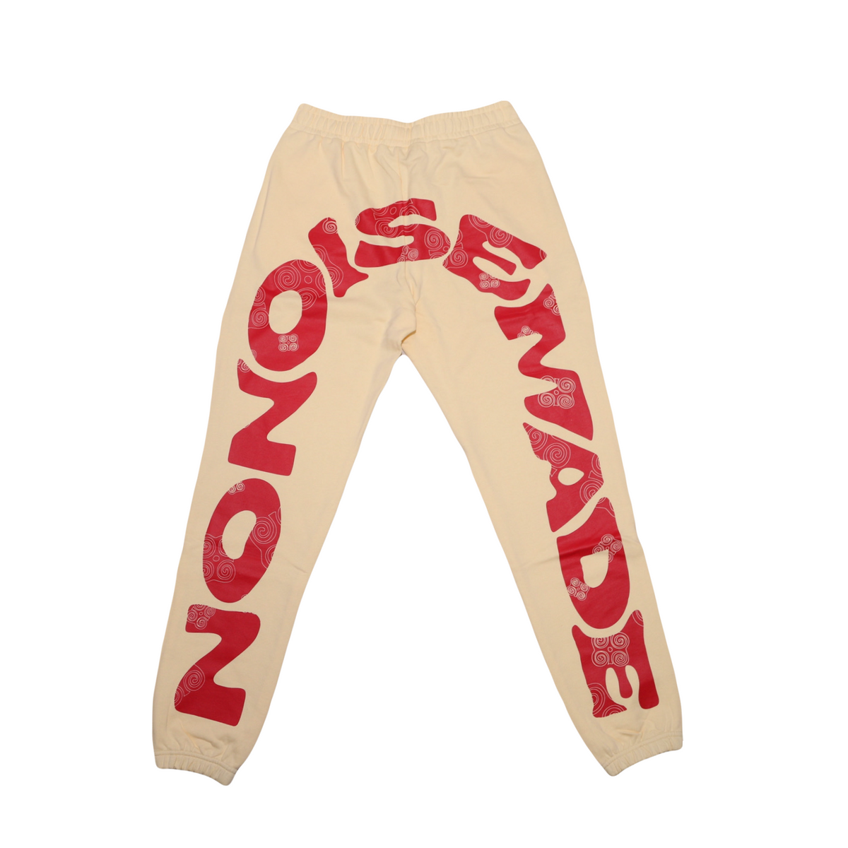 No Noise Made Cream/Red Sweatpants V2