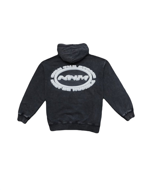 No Noise Made Black/White Hoodie