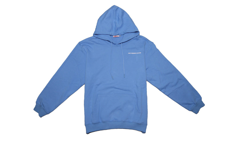 No Noise Made Baby Blue/White Hoodie V2