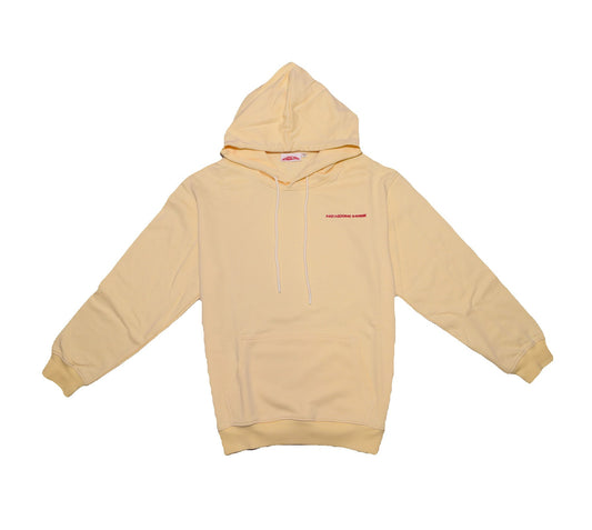 No Noise Made Cream/Red Hoodie V2