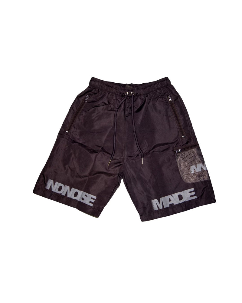 NoNoiseMade Black/Silver Shorts