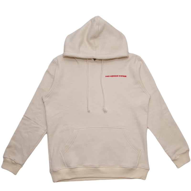 No Noise Made Cream/Red Hoodie