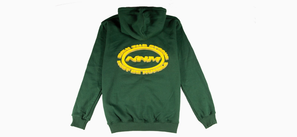 No Noise Made Green/Yellow Hoodie