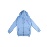 Baby Blue No Noise Made Full Zip Jacket