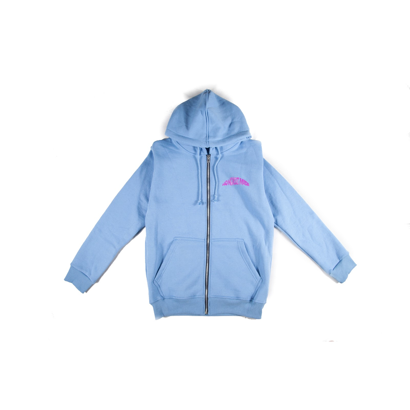 Baby Blue No Noise Made Full Zip Jacket